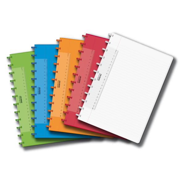Adoc notizheft a4 6011.000 liniert ass. - Adoc-6011000-5410733114007