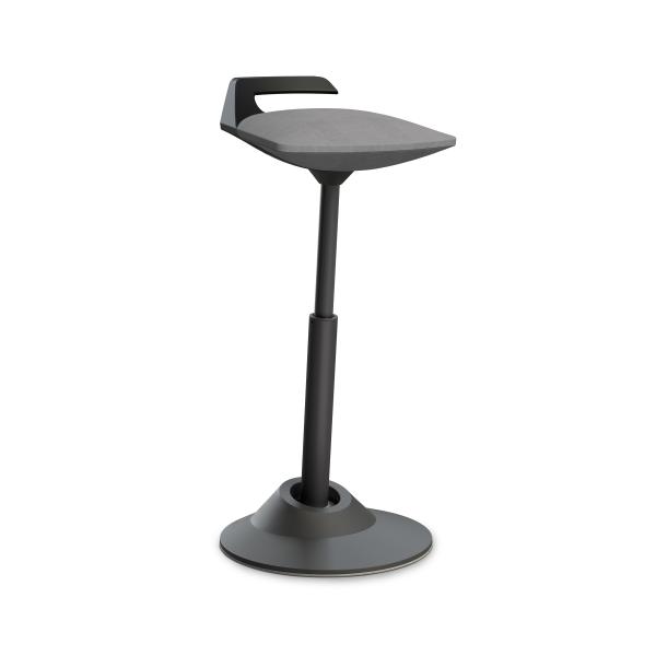 Aeris stehhocker muvman 311stbkcm02 schwarz/grau - Aeris-311stbkcm02-4250200413162