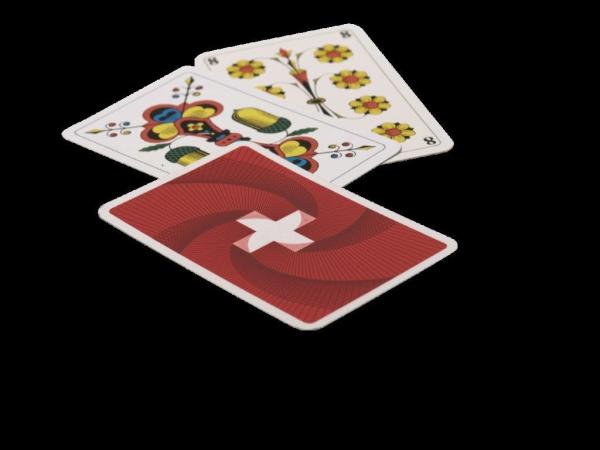 AgmÜller jasskarten swiss flag 57x89mm 106801112 jass-figuren de - Agmueller-106801112-7621600111021