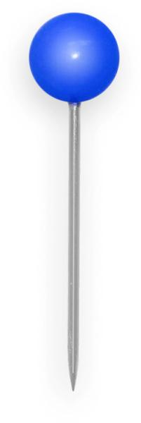 Alco landkartennadeln 8x16mm 815 blau 20 stück - Alco-815-4007735008154