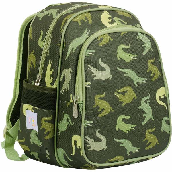 Allc rucksack krokodile bpcrgr65 27x32x19cm - Allc-bpcrgr65-8719715002712
