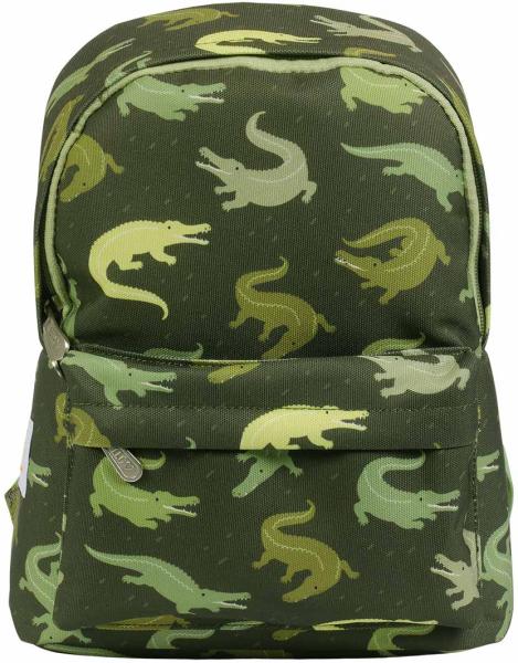 Allc kleiner rucksack krokodile bpcrgr70 23.5x30x10cm - Allc-bpcrgr70-8719715002767