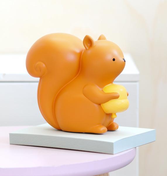 Allc nachtlicht mini llsqor60 squirrel 13x12.5x8cm - Allc-llsqor60-8719715000602
