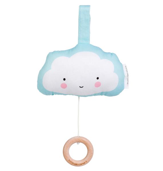 Allc mobile mit musik 17x16cm muclbu02 cloud - Allc-muclbu02-8719715000114