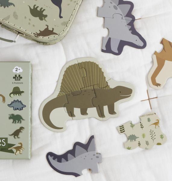 Allc puzzle pgpudi06 dinosaur 5-teilig - Allc-pgpudi06-8719715002378