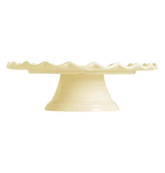 Allc tortenständer wave ptcsvc18 vanille creme 27.5x9x27.5cm - Allc-ptcsvc18-8719715001425