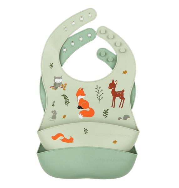Allc silikonlätzchen sbffmi04 forest friends 2 stück - Allc-sbffmi04-8719715001548