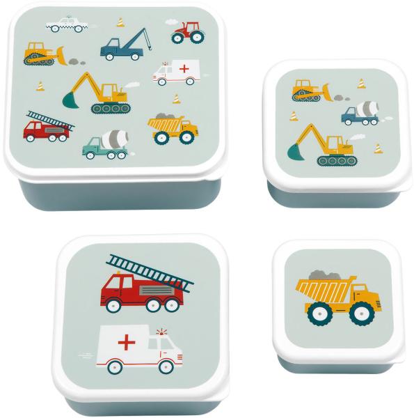 Allc lunchbox 15.8x14x7cm sbseve58 vehicles - Allc-sbseve58-8719715002903