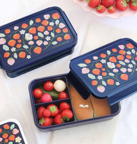 Allc lunch box 14.5x22cm sbstbu55 erdbeere - Allc-sbstbu55-8719715002828