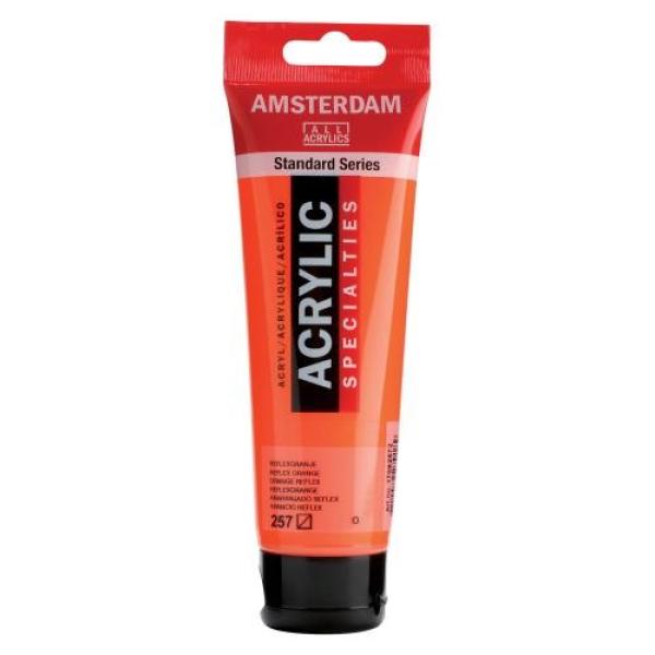 Amsterdam acrylfarbe 120ml 17092572 reflexorange 257 - Amsterdam-17092572-8712079279189
