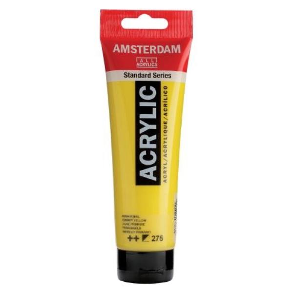 Amsterdam acrylfarbe 120ml 17092752 prim.gelb 275 - Amsterdam-17092752-8712079159610