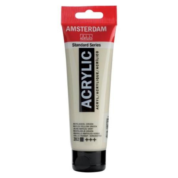 Amsterdam acrylfarbe 120ml 17092822 neapelgelb grün 282 - Amsterdam-17092822-8712079268046