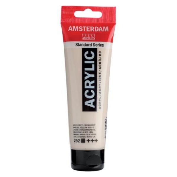 Amsterdam acrylfarbe 120ml 17092922 neapelgelb rot 292 - Amsterdam-17092922-8712079268077