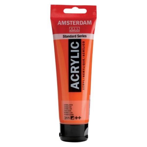 Amsterdam acrylfarbe 120ml 17093112 zinnober 311 - Amsterdam-17093112-8712079268084