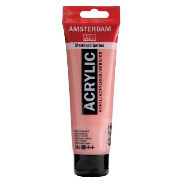 Amsterdam acrylfarbe 120ml 17093162 venezian.rosa 316 - Amsterdam-17093162-8712079268107