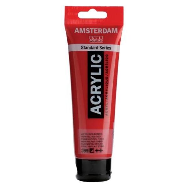 Amsterdam acrylfarbe 120ml 17093992 napht.rot dk. 399 - Amsterdam-17093992-8712079211011