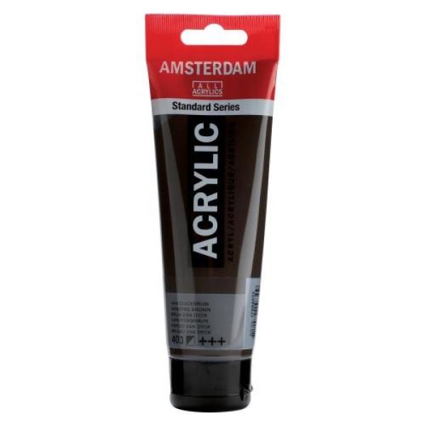 Amsterdam acrylfarbe 120ml 17094032 vandyckbraun 403 - Amsterdam-17094032-8712079158309