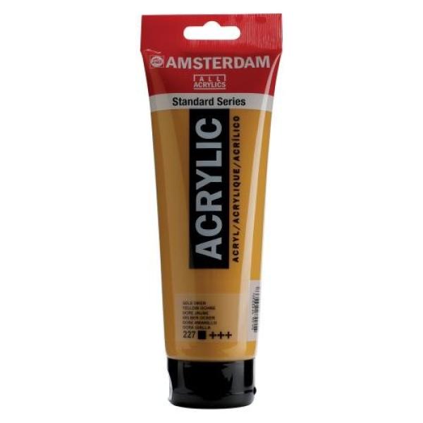 Amsterdam acrylfarbe 250ml 17122270 gelb.ocker 227 - Amsterdam-17122270-8712079254667