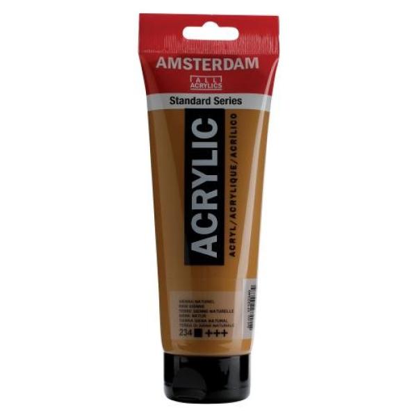 Amsterdam acrylfarbe 250ml 17122340 siena nat. 234 - Amsterdam-17122340-8712079254674