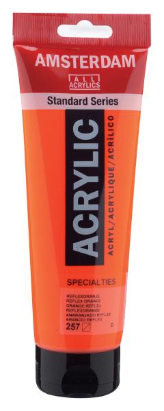 Amsterdam acrylfarbe 250ml 17122570 reflexorange 257 - Amsterdam-17122570-8712079395049