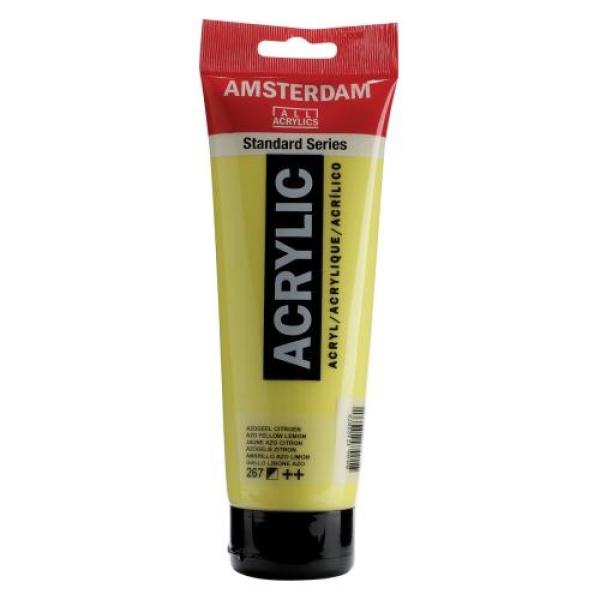 Amsterdam acrylfarbe 250ml 17122670 azogelb zitr. 267 - Amsterdam-17122670-8712079254681