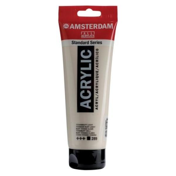Amsterdam acrylfarbe 250ml 17122890 titanbuff hell 289 - Amsterdam-17122890-8712079266974
