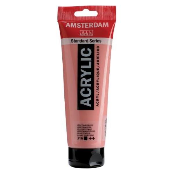 Amsterdam acrylfarbe 250ml 17123160 venezian.rosa 316 - Amsterdam-17123160-8712079267025