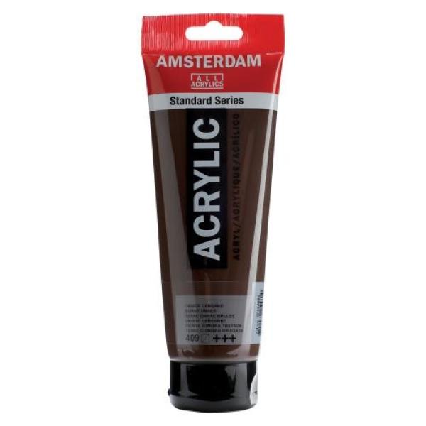 Amsterdam acrylfarbe 250ml 17124090 umbra gebr. 409 - Amsterdam-17124090-8712079254810