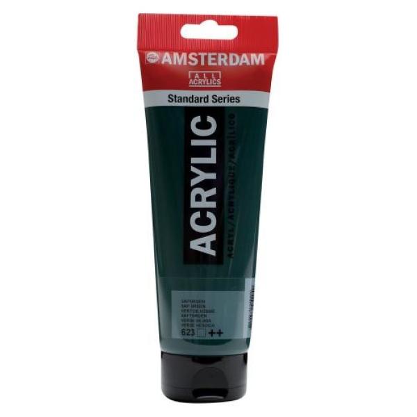 Amsterdam acrylfarbe 250ml 17126230 saftgruen 623 - Amsterdam-17126230-8712079254940