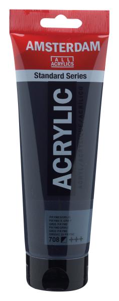 Amsterdam acrylfarbe 250ml 17127080 paynegrau 708 - Amsterdam-17127080-8712079395551