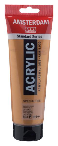 Amsterdam acrylfarbe 250ml 17128030 goldfarbe 803 - Amsterdam-17128030-8712079254995