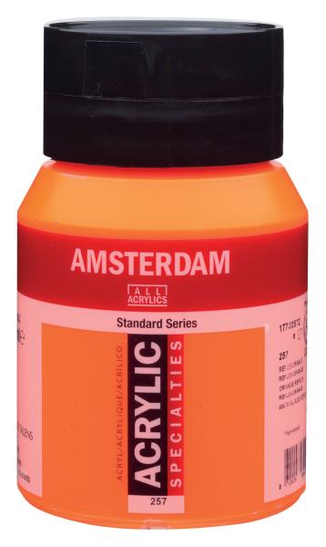 Amsterdam acrylfarbe 500ml 17722572 reflexorange 257 - Amsterdam-17722572-8712079394974