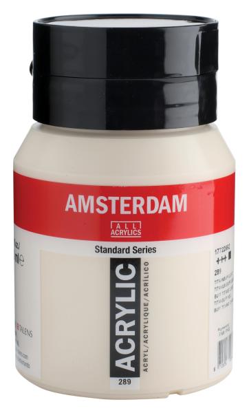 Amsterdam acrylfarbe 500ml 17722892 titanbuff hell 289 - Amsterdam-17722892-8712079281564