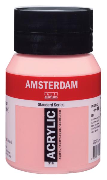 Amsterdam acrylfarbe 500ml 17723162 venezianisches rosa 316 - Amsterdam-17723162-8712079394875