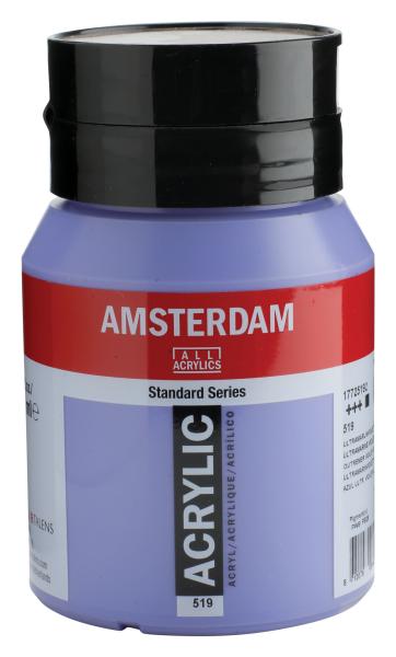 Amsterdam acrylfarbe 500ml 17725192 ultramarinviolett hell 519 - Amsterdam-17725192-8712079281687