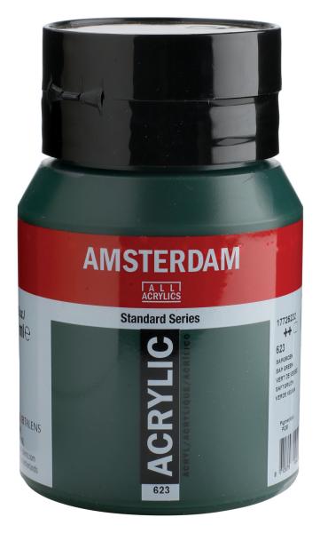 Amsterdam acrylfarbe 500ml 17726232 saftgruen 623 - Amsterdam-17726232-8712079044336