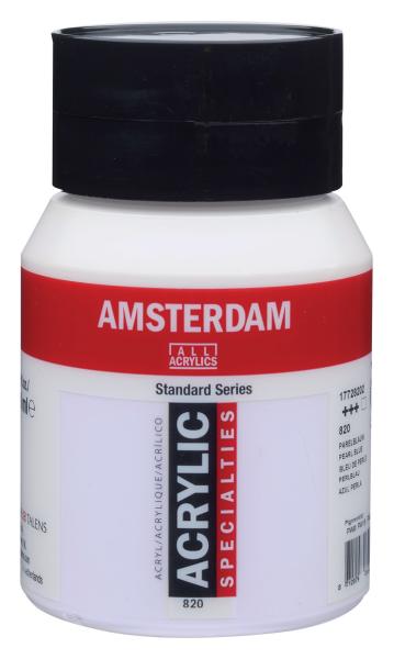 Amsterdam acrylfarbe 500ml 17728202 perlblau 820 - Amsterdam-17728202-8712079395674