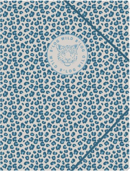 Ancor gummibandmappe a4 104592 wild blau - Ancor-104592-5604730104592