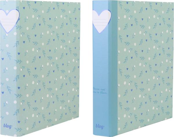 Ancor ringbuch a4 117714 b'log sweet blue, 2 ringe - Ancor-117714-5604730117714