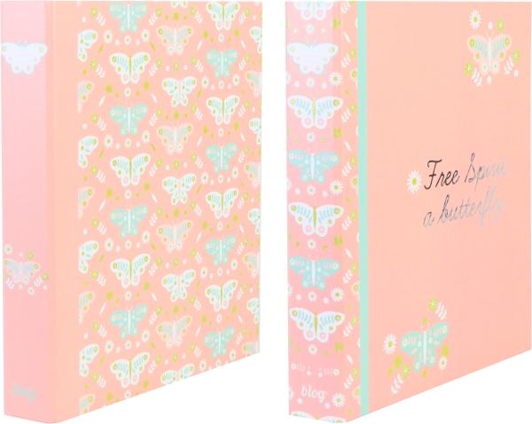 Ancor ringbuch a4 118018 b'log butterflies 4 ringe - Ancor-118018-5604730118018
