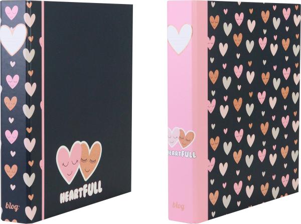 Ancor ringbuch a4 118209 b'log hearts, 4 ringe - Ancor-118209-5604730118209