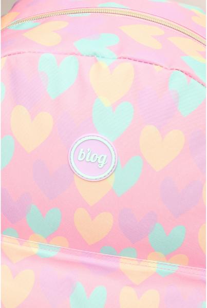 Ancor rucksack classic 43x33x16cm 124231 b'log hearts - Ancor-124231-5604730124231-02.jpg