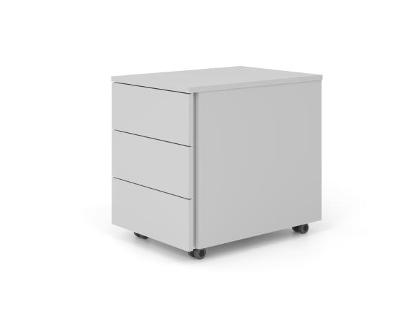 Apollo rollcontainer vlc30/5/5/gl grau, 3 schubladen - Apollo-vlc30-5-5-gl-4032062319918