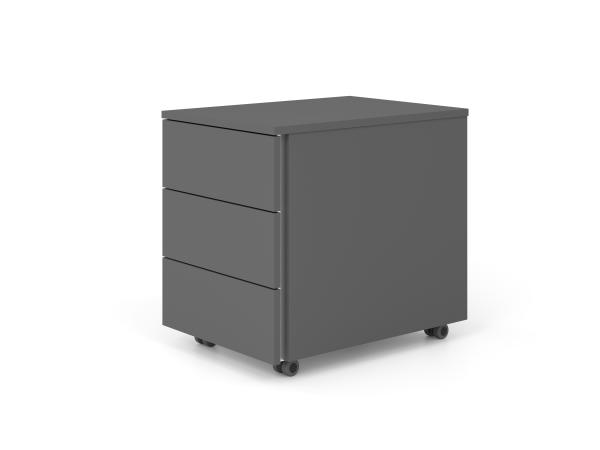 Apollo rollcontainer vlc30/g/g/gl graphit, 3 schubladen - Apollo-vlc30-g-g-gl-4032062319925