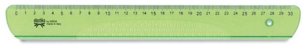 Arda massstab elastika 30cm el30 hellgrün transparent - Arda-el30-8003438011138