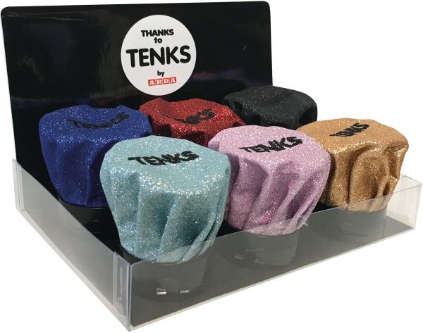 Arda dreifachspitzer tenks glitter tek02sc 6 stück - Arda-tek02sc-8003438028259