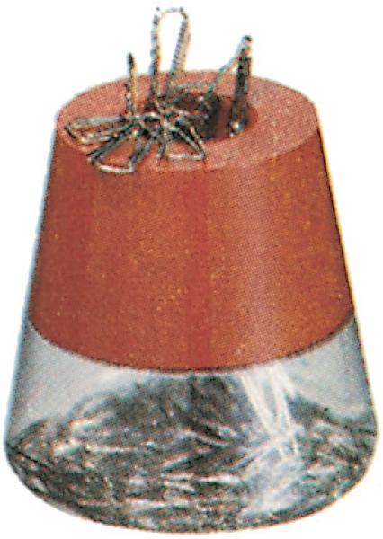 Arlac büroklammern-spender 215.12 clip caddy weinrot - Arlac-21512-4006221215120