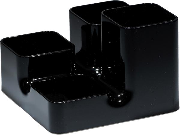 Arlac butler uni 234.01 schwarz 4-teilig - Arlac-23401-4006221234015