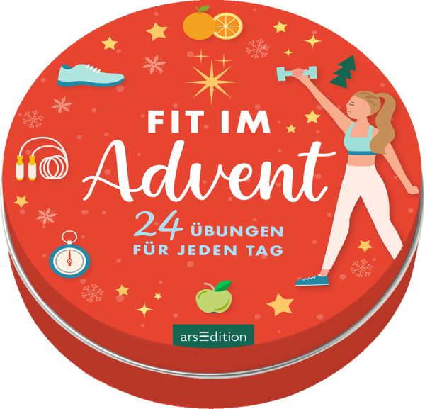 Ars edition adventskalender in der dose 134930 fit im advent - Ars-edition-134930-9783845849300