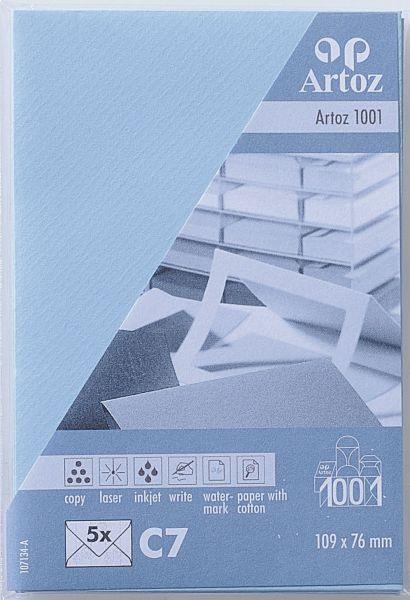 ARTOZ Couverts 1001 C7 107134184 100g, pastellblau 5 Stück